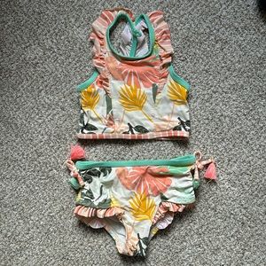 Matilda Jane size 6 two piece swimsuit